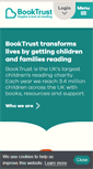 Mobile Screenshot of booktrust.org.uk