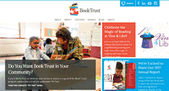 Desktop Screenshot of booktrust.org