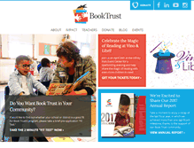 Tablet Screenshot of booktrust.org